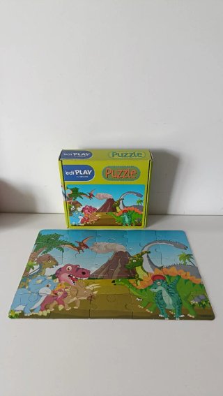 Puzzle Infantil+3 Ediplay Dinosaurios 25 Piezas