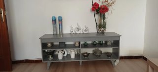 Mueble de TV Madesa con 4 estantes
