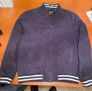 Giubbotto tommy hilfiger blu navy taglia M
