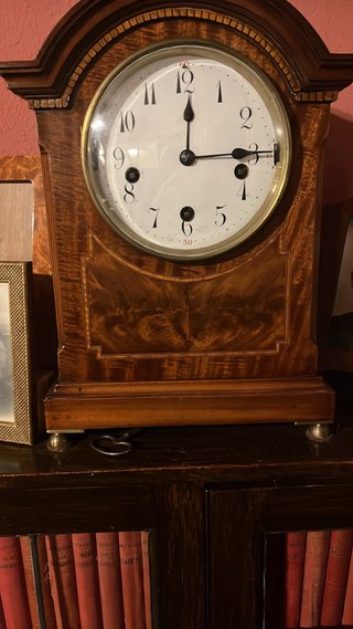 Orologio da tavolo tedesco a carillon