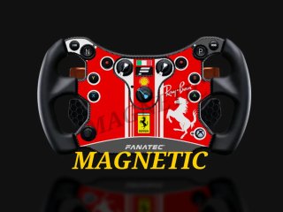Stickers Magnéticos Fanatec Ferrari