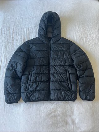 Champion Puffer Jacket Black | Chaqueta Acolchada