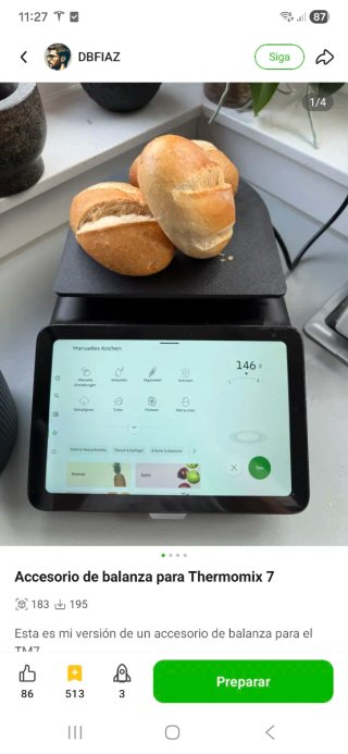 Accesorio Balanza Thermomix TM7