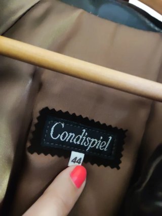 Abrigo de Ante Condispiel Marrón