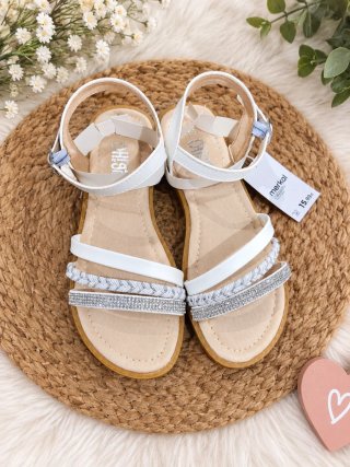 Sandalias Niña Blancas Talla 36