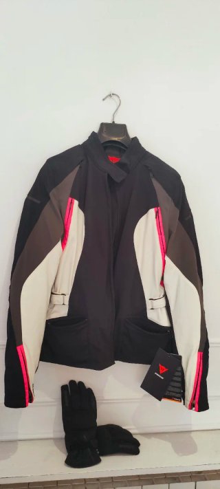 Chaqueta de moto Dainese para mujer, talla 44