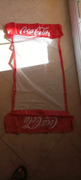Sofá Hinchable Coca-Cola Rojo