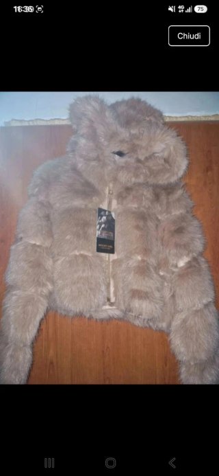 Pelliccia beige Bright Girl