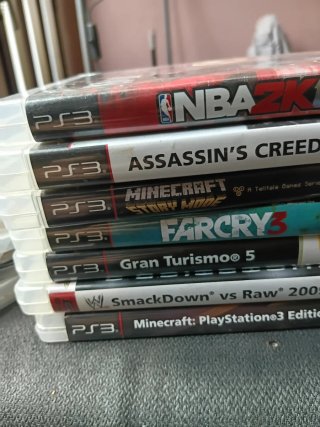 Pacchetto Giochi PS3: NBA 2K, Gran Turismo, Minecraft