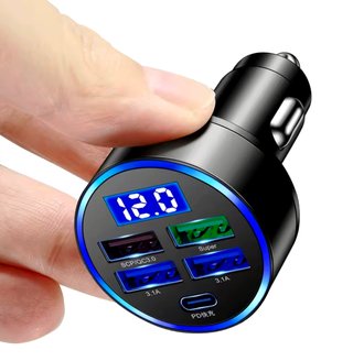Cargador rápido USB toma de mechero