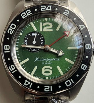 Vostok Komandirskie GMT 03097A automatico 2426.12