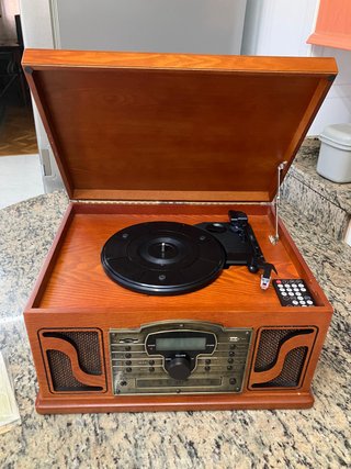Tocadiscos Retro Lauson CL106 Madera