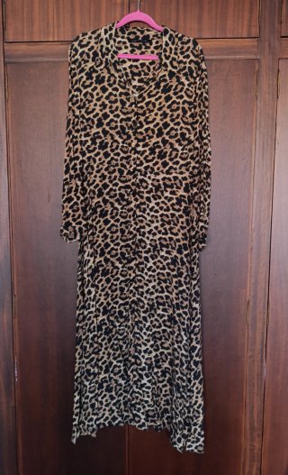 Vestido Zara Animal Print