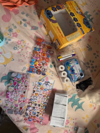 Cámara de fotos instantánea Stitch Lexibook