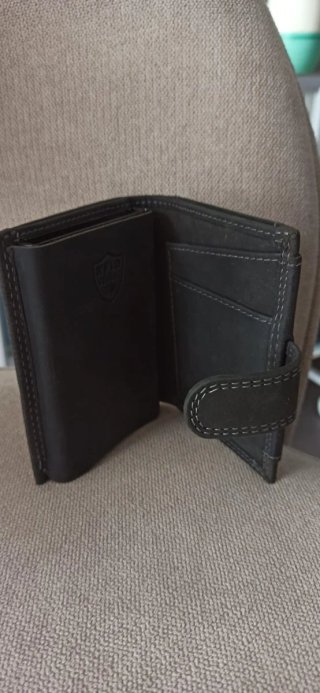 Cartera Piel Italiana RFID anticopia