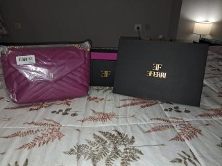 Bolso rosa FERRI