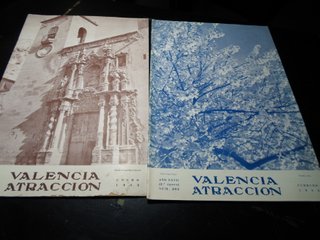 Lote 7 Revistas Valencia Atracción 1952