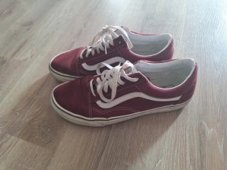 Zapatillas Vans Talla 43 Rojas