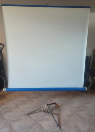 Schermo Proiezione TRIDENT con Treppiede