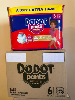 Dodot Pants Talla 6 - 70 Pañales