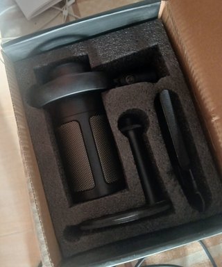 Pack Streamer Micrófono USB, Cascos, Trípode 180cm