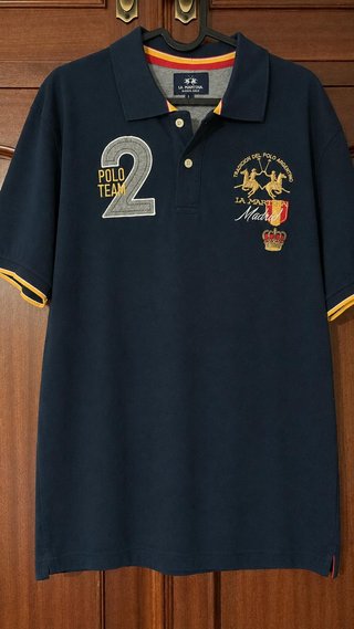 Polo La Martina Azul Marino Talla L