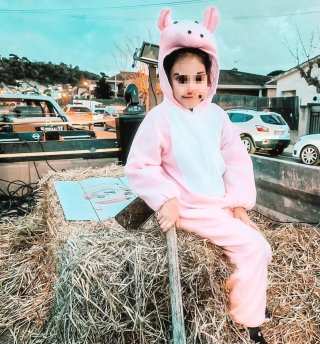 Disfraz de cerdo infantil