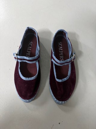 Merceditas de terciopelo Scalpers Talla 35