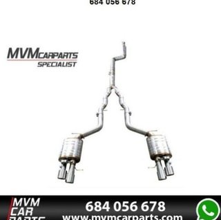 Sistema de escape deportivo completo para BMW Seri
