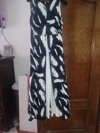 Vestido pantalón estampado