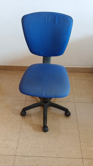 Silla de escritorio azul