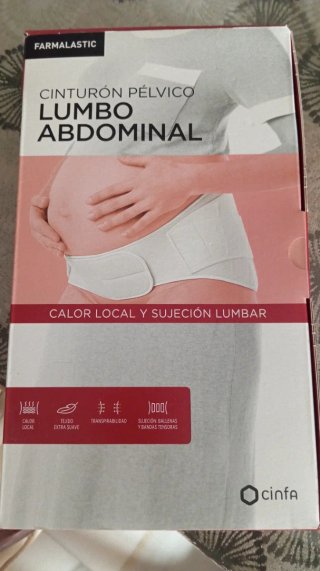 Faja Lumbo Abdominal Farmalastic Embarazo