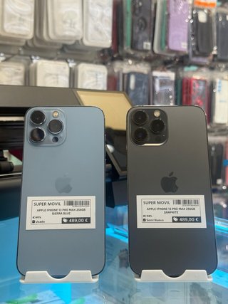 2 iPhone 13 Pro Max 256GB (Blu e Grigio)