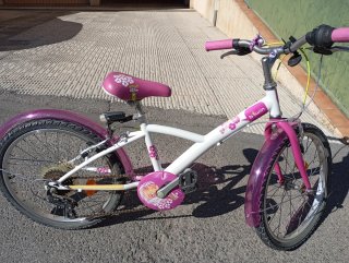 Bicicleta de Niña Btwin 20 Pulgadas