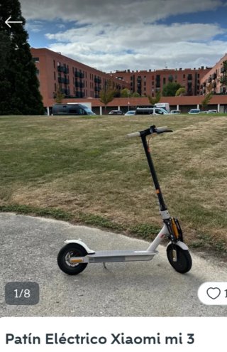 Patín Eléctrico Xiaomi Mi 3