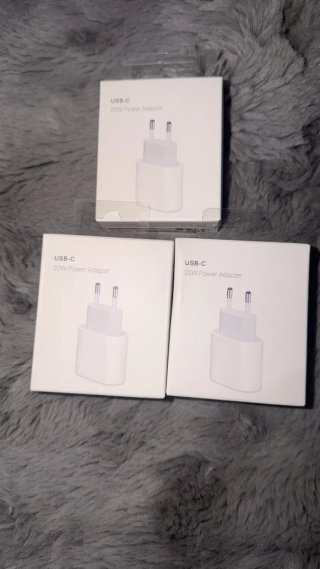 Cargador USB-C 20W (3 unidades)