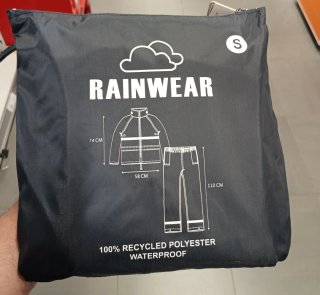 Chubasquero Impermeable Talla S