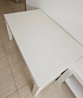 Mesa de centro blanca