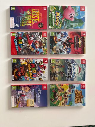 8 Giochi per Nintendo Switch
