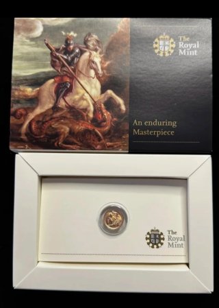 Moneda Oro 1/4 Soberano Royal Mint