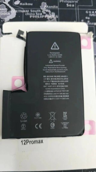 Batería iPhone 12 Pro Max 3687 mAh