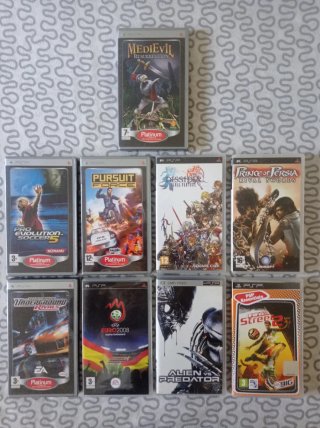 Lote de juegos PSP en perfecto estado