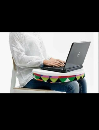 Soporte para portátil con cojín