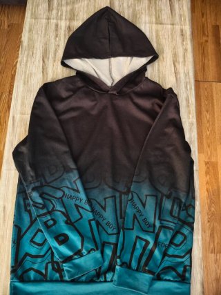 Sudadera con Capucha Degradada