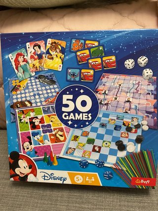 Set di giochi da tavolo Disney 50 giochi