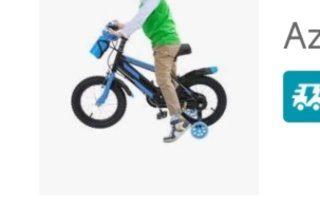 Bicicleta niño azul sin estrenar