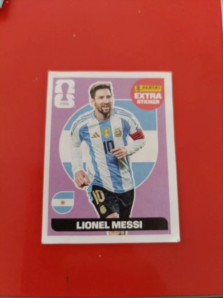 Cromo Panini Lionel Messi Extra Sticker