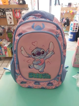 Zaino scolastico Stitch rosa