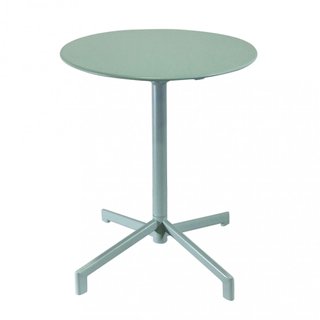 Tavolo Bistrot da Esterno Rotondo 60cm Verde Menta