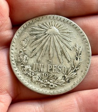 Moneda 1 Peso México 1924